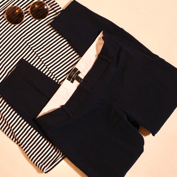 J. Crew Minnie Pant Stretch Twill Navy - Picture 9 of 10